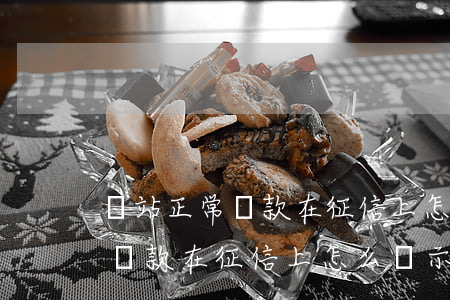錢站正常還款在征信上怎么顯示-錢站正常還款在征信上怎么顯示逾期