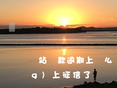 錢站貸款逾期上門么(錢站逾期已經(jīng)上征信了)