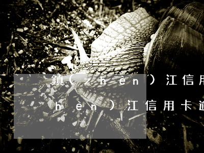 鎮(zhèn)江信用卡逾期案件-鎮(zhèn)江信用卡逾期案件