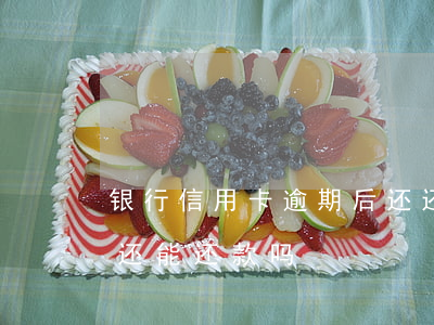 银行信用卡逾期后还还款好吗(过期的信用卡还能还款吗)