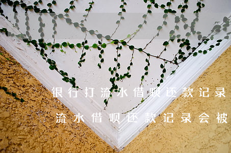 银行打流水借呗还款记录会被打吗-银行打流水借呗还款记录会被打吗安全吗