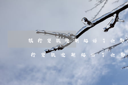 银行贷款逾期起诉了会影响孩子当兵吗-银行贷款逾期起诉了会影响孩子当兵吗