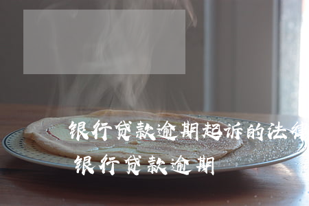 银行贷款逾期起诉的法律依据-民法典关于银行贷款逾期