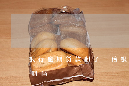 银行逾期贷款翻了一倍(银行贷款差一天算逾期吗)
