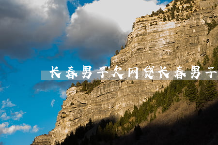 长春男子欠网贷(长春男子欠网贷)