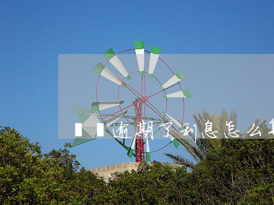 閃銀逾期了利息怎么算