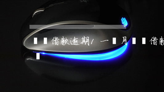 閃電借款逾期1一個月(閃電借款最近什么情況)