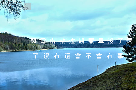 閃電借款逾期賬單沒了(閃電借款逾期一年多了沒有還會不會有事)