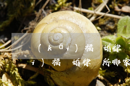 開(kāi)福離婚律師所哪家好(開(kāi)福離婚律師所哪家好)