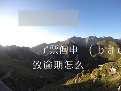 開了票但申報(bào)不了導(dǎo)致逾期怎么辦-開了票但申報(bào)不了導(dǎo)致逾期怎么辦呢