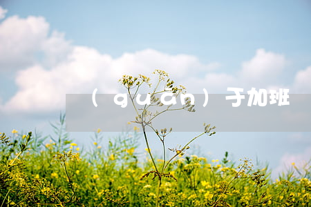 關(guān)于加班費的規(guī)定