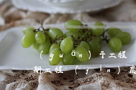 關(guān)于工程進(jìn)度款逾期(工程進(jìn)度款逾期支付是否要支付利息)