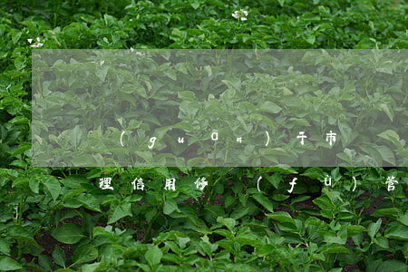 關(guān)于市場監(jiān)督管理信用修復(fù)管理辦法