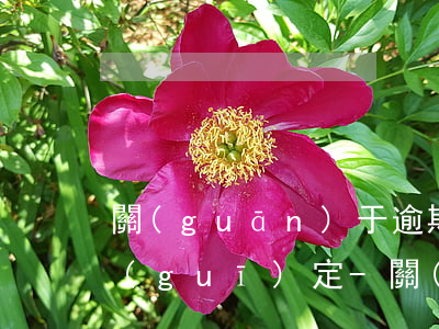 關(guān)于逾期未處理案件的法律規(guī)定-關(guān)于逾期未處理案件的法律規(guī)定有哪些