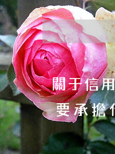 關于信用卡逾期的刑事責任(逾期還信用卡需要承擔什么法律責任)