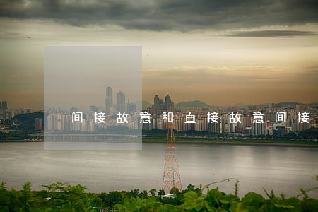 间接故意和直接故意（间接故意的概念）