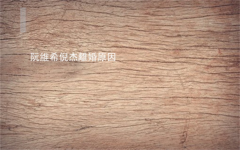 阮維希倪杰離婚原因