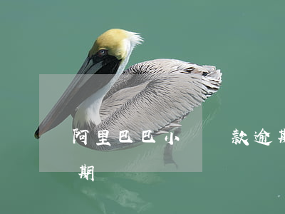阿里巴巴小額貸款逾期(阿里巴巴小額貸款逾期)