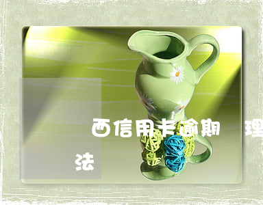 陜西信用卡逾期處理(陜西信用卡逾期處理辦法)