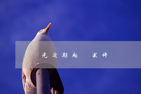 陽光逾期起訴案件