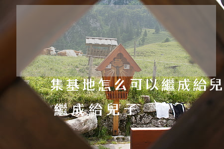 集基地怎么可以繼成給兒子(集基地怎么可以繼成給兒子)