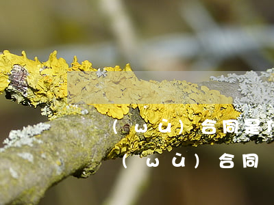 雙務(wù)合同是什么意思(區(qū)分雙務(wù)合同與單務(wù)合同有何意義)