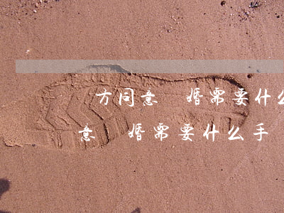 雙方同意離婚需要什么手續(xù)(雙方同意離婚需要什么手續(xù)多長時(shí)間)