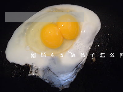 離婚45歲孩子怎么判撫養(yǎng)權