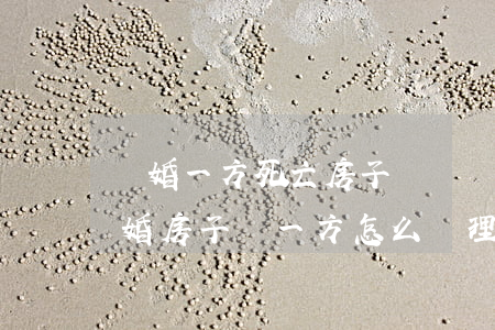 離婚一方死亡房子過戶給一方需要交稅嗎(離婚房子歸一方怎么辦理過戶,用交費嗎)