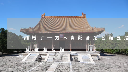 離婚了一方不肯配合怎么辦(要是離婚一方不同意怎么辦)