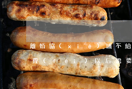 離婚協(xié)議不給撫養(yǎng)費(fèi)以后需要給嗎(離婚協(xié)議不給撫養(yǎng)費(fèi)以后需要給嗎)