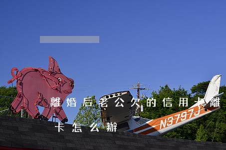 離婚后老公欠的信用卡(離婚后老公欠的信用卡怎么辦)