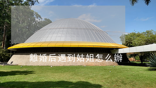離婚后遇到姑姐怎么辦