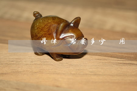離婚律師需要多少費用