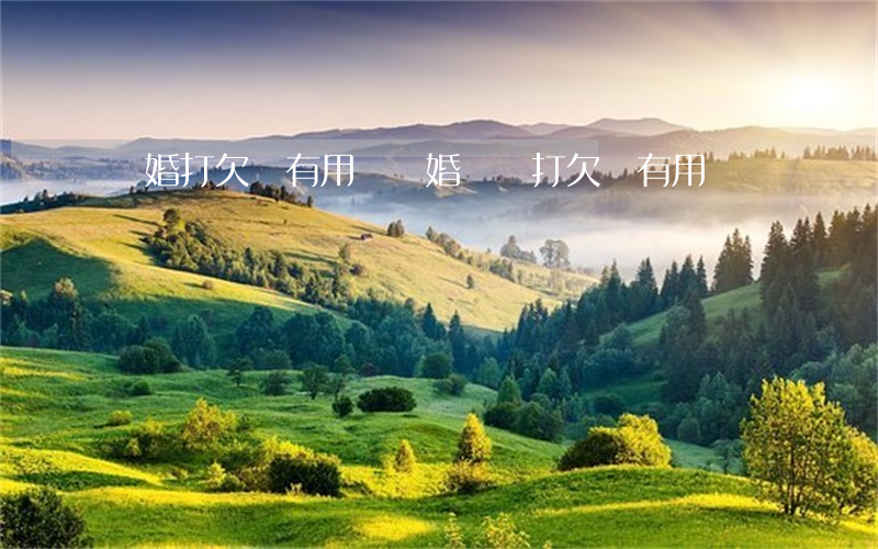 離婚打欠條有用嗎(離婚沒錢打欠條有用嗎)