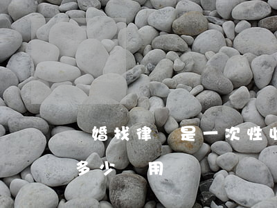 離婚找律師是一次性收費嗎(離婚找律師需要多少費用)