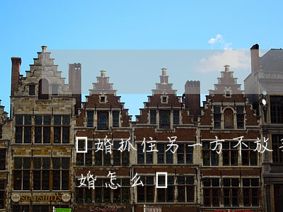 離婚抓住另一方不放手怎么辦(另一方不肯離婚怎么辦)