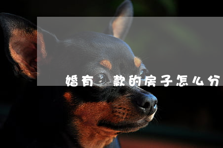 離婚有貸款的房子怎么分