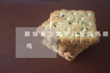 離婚未立案可以反訴嗎(離婚未立案可以反訴嗎)