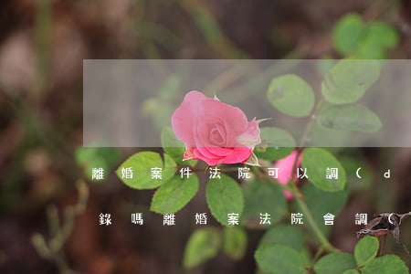 離婚案件法院可以調(diào)取短信記錄嗎(離婚案法院會調(diào)取微信聊天記錄么)
