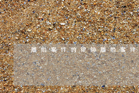 離婚案件的律師(離婚案件的律師收費標準)