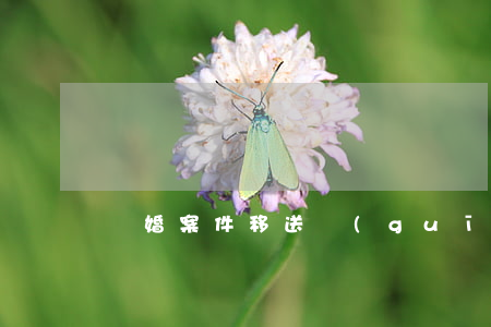離婚案件移送規(guī)定(離婚案件程序)