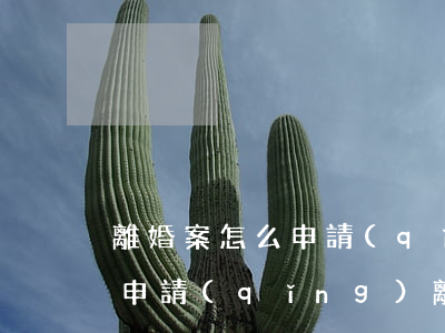 離婚案怎么申請(qǐng)法律援助(怎樣申請(qǐng)離婚法律援助)