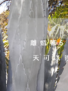 離婚第60天是周六怎么辦(離婚星期六星期天可以辦理嗎)