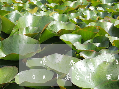 離婚糾紛房產(chǎn)登記備案(購(gòu)房合同備案后離婚)