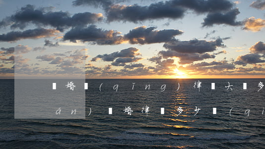 離婚請(qǐng)律師大約多少錢(qián)(離婚律師多少錢(qián)可以請(qǐng))