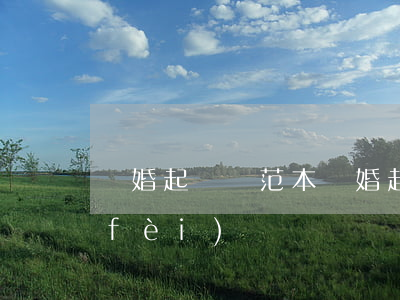 離婚起訴書范本(離婚起訴書范文 女方免費(fèi))