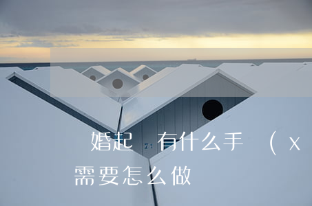 離婚起訴有什么手續(xù)(起訴離婚具體需要怎么做?)