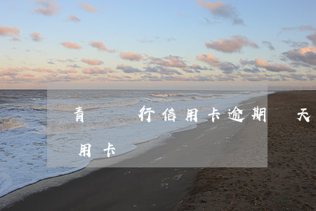 青島銀行信用卡逾期幾天正常(逾期三天還信用卡)