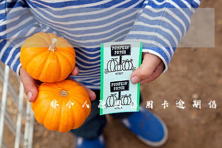 非个人原因信用卡逾期(信用卡非恶意逾期)